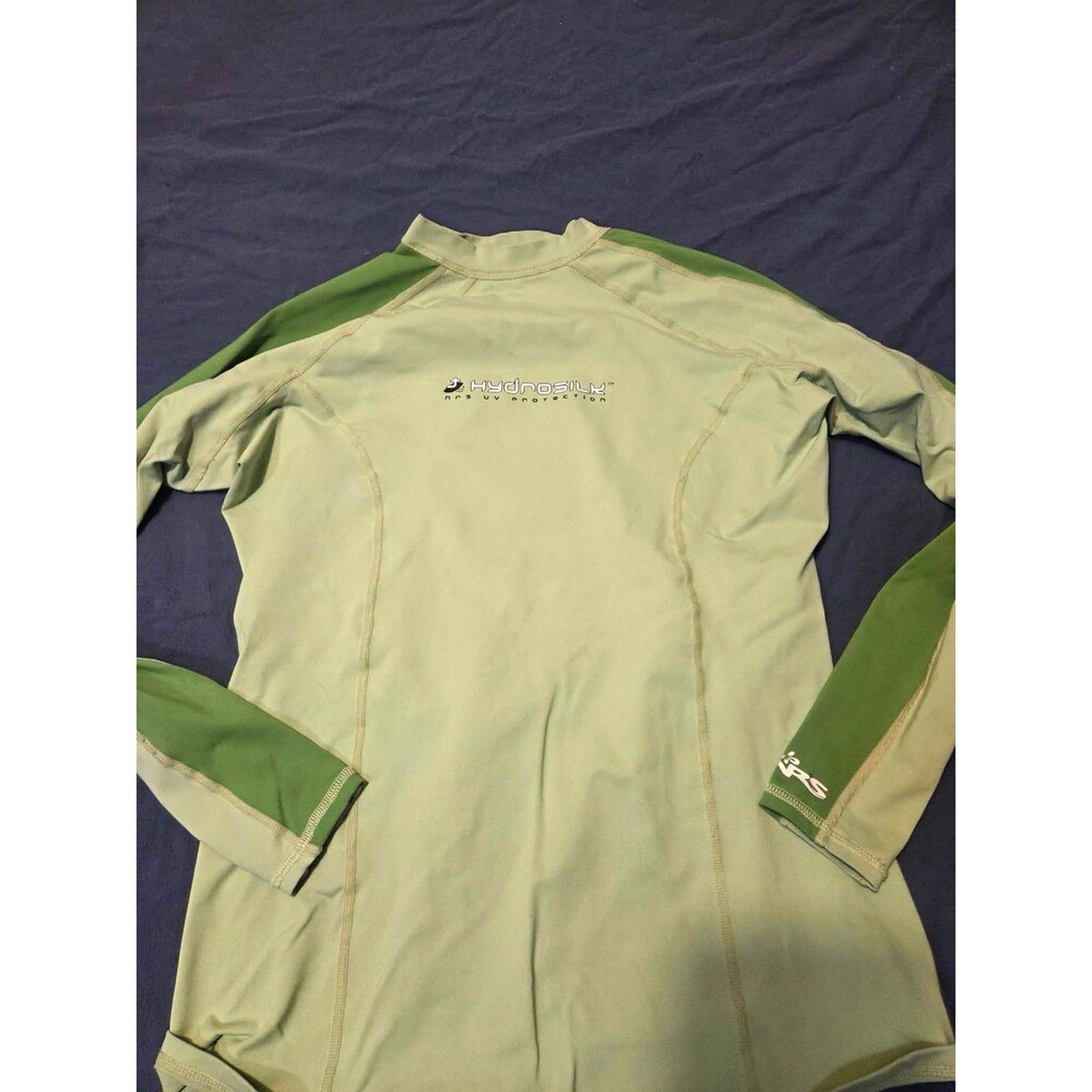NRS HydroSilk UV Protection Long Sleeve Rash Guard Shirt Top Size M